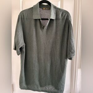 Principe Men's Green Polo Shirt
